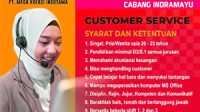 Info Lowongan kerja PT Mega Kreasi Indotama Group Indramayu