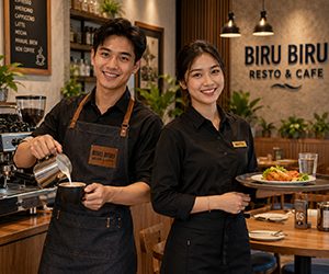 Lowongan Kerja Biru Biresto & Cafe Indramayu