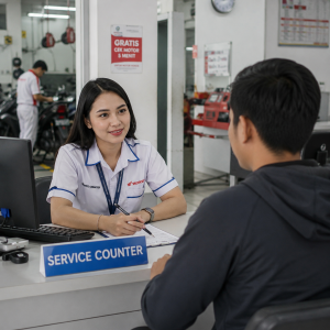 service counter